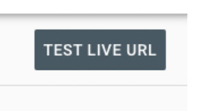 Screenshot of Test Live URL button